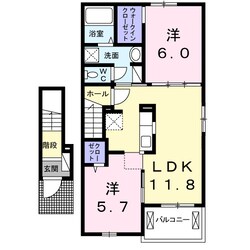 リンク　Ｂの物件間取画像